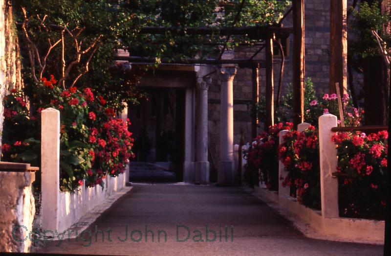 Grigoriou Monastry gardens